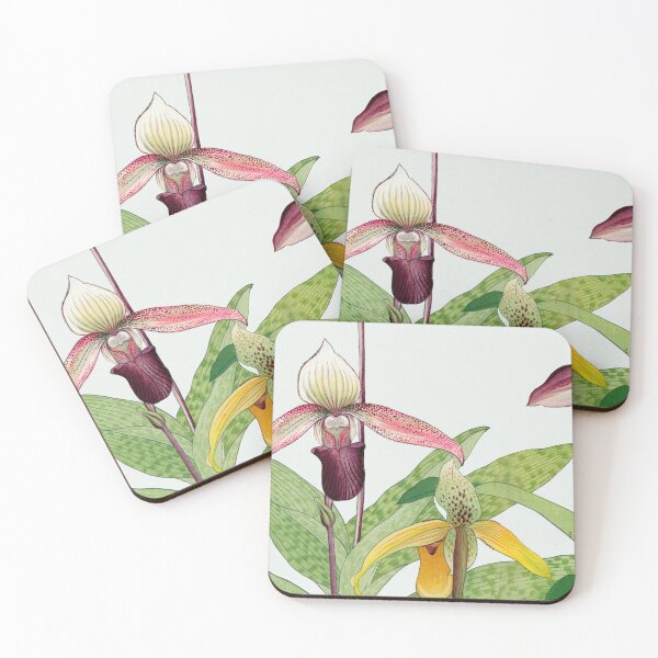 Item preview, Orchids designed and sold by VintageArtByIda.