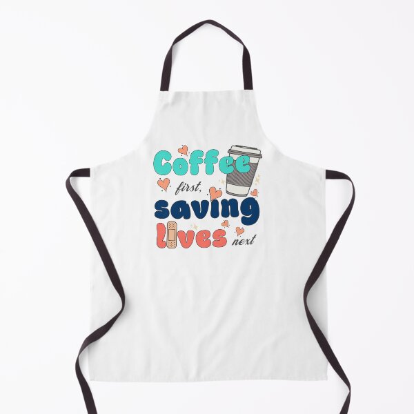 Item preview, Coffee first, saving lives next designed and sold by VariousGoodies.