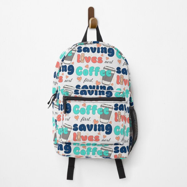 Item preview, Coffee first, saving lives next designed and sold by VariousGoodies.