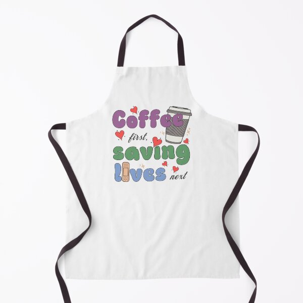 Item preview, Coffee first, saving lives next with red hearts designed and sold by VariousGoodies.