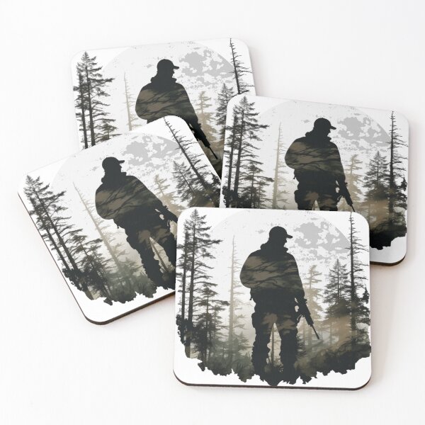 Item preview, Retro Style Hunter in the Woods designed and sold by TamarackFlair.