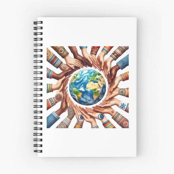 Item preview, One Humanity Shaping the Future T-Shirt designed and sold by BECCdesigns.