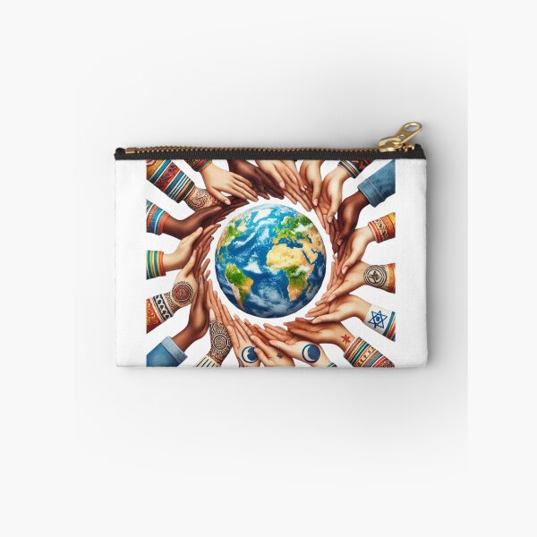Item preview, One Humanity Shaping the Future T-Shirt designed and sold by BECCdesigns.
