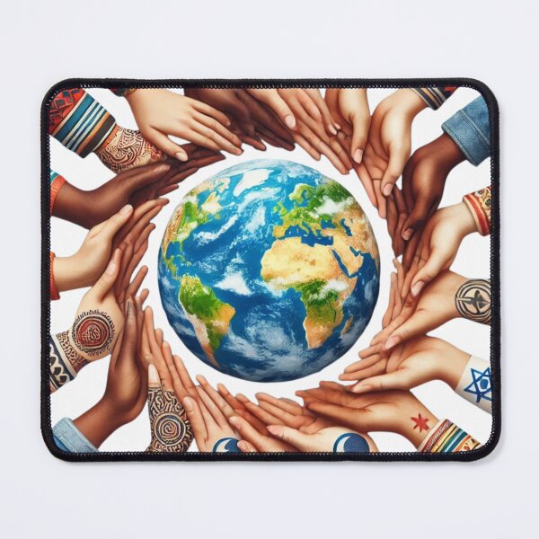 Item preview, One Humanity Shaping the Future T-Shirt designed and sold by BECCdesigns.