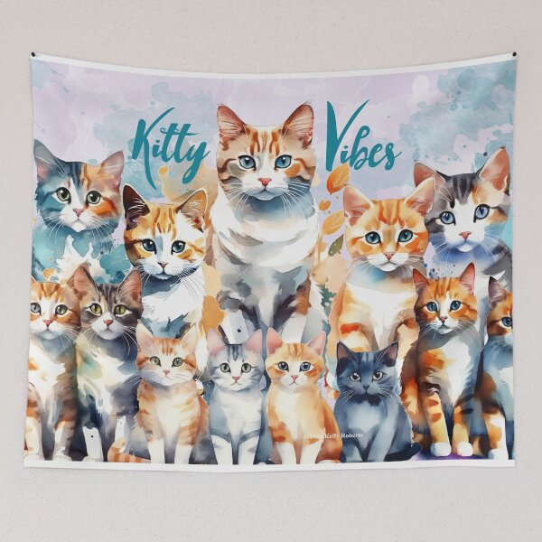Item preview, Kitty Vibes designed and sold by MystAvalon.