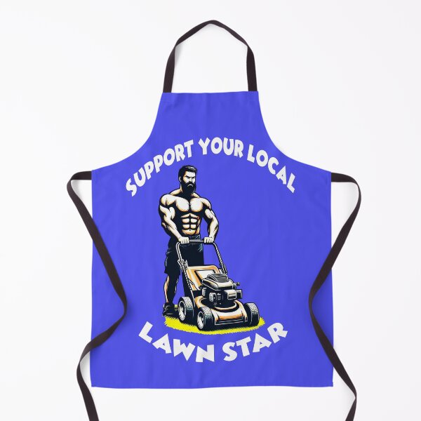 Item preview, Support Your Local Lawn Star 9 designed and sold by DigitalandPhoto.