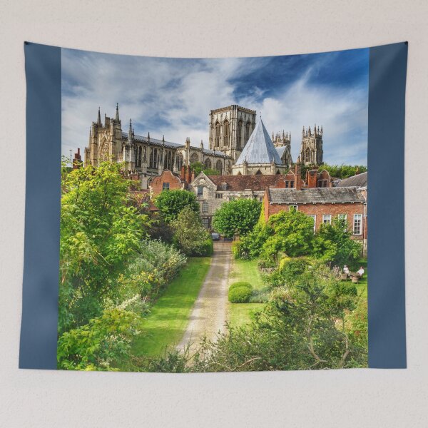 Item preview, York Minster From City Wall Portrait designed and sold by Alisonchambers2.