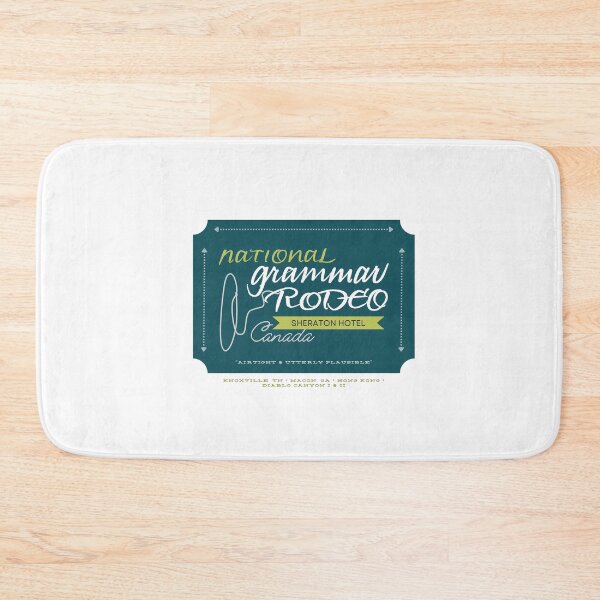 Item preview, National Grammar Rodeo, Sheraton Hotel, Canada designed and sold by SaxonBlueInk.