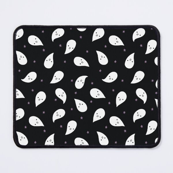 Item preview, Cute Halloween Ghosts Black and Whhi designed and sold by RebeccaHDesign.