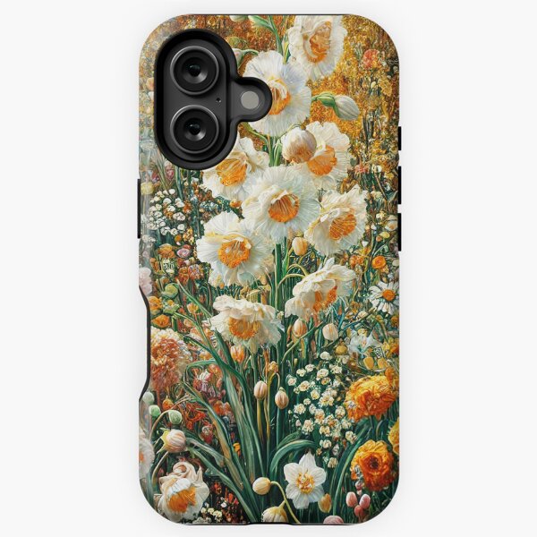 Aperçu de l'œuvre Jardin de fleurs Gustav Klimt créée et vendue par maniacfitness.