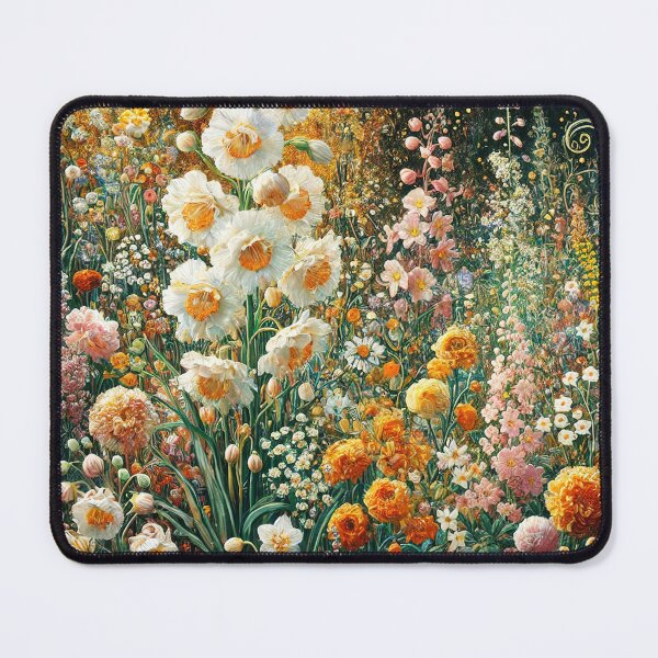 Item preview, Gustav Klimt Flower Garden designed and sold by maniacfitness.