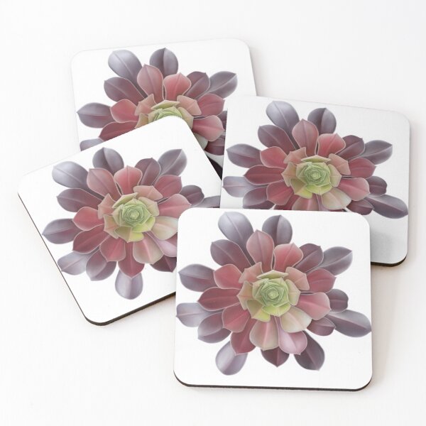 Item preview, Green to purple ombré succulent plant. designed and sold by Kerrie Owens.
