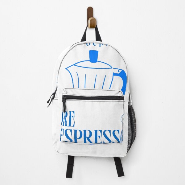 Item preview, More espresso Less depresso (Blue) T-shirt designed and sold by Akira-closet.