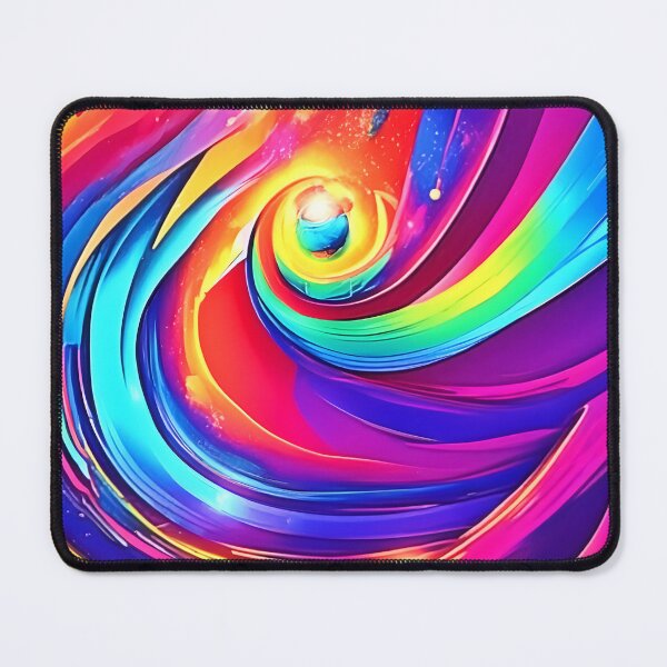 Item preview, Dynamic Colorful Flow in Abstract Art designed and sold by Health And Fitness Posts e-Store.