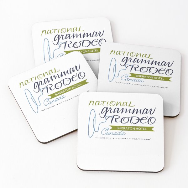 Item preview, National Grammar Rodeo, Canada designed and sold by SaxonBlueInk.