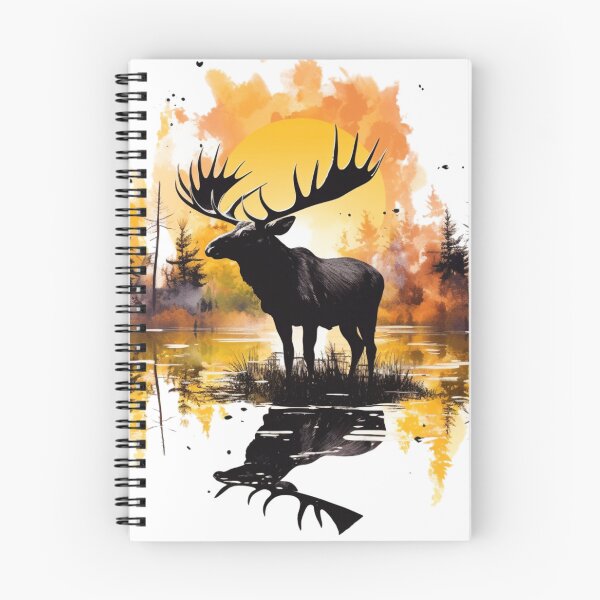 Item preview, Moose Standing in Water at Sunset designed and sold by TamarackFlair.