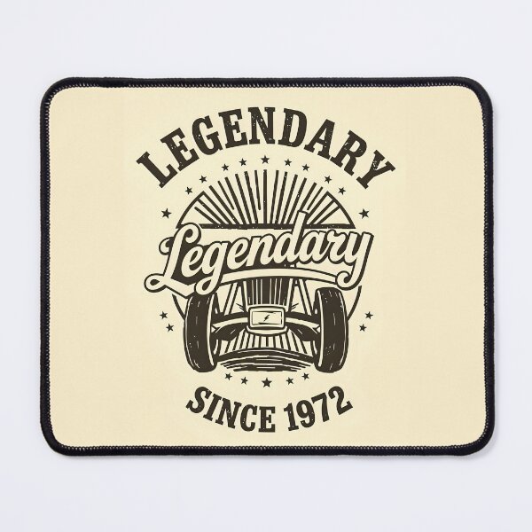 Item preview, Legendary Since 1972 Cool Birthday Quote designed and sold by TheArtOfPat.