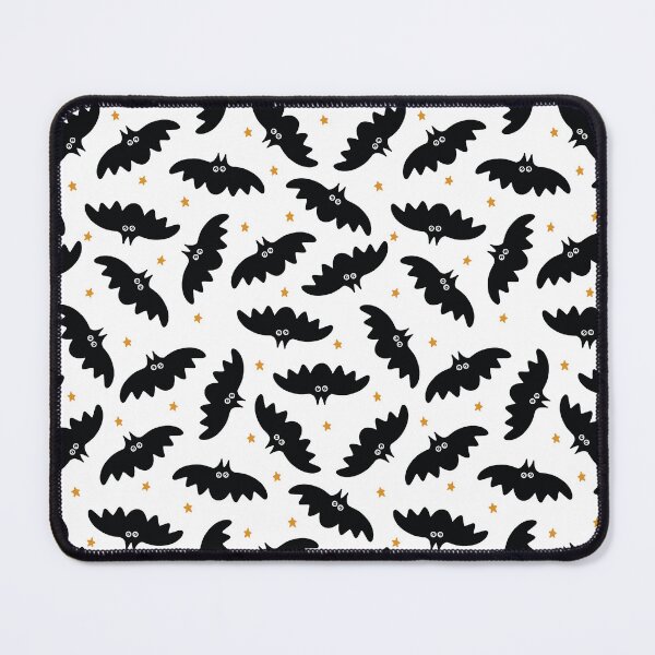 Item preview, Cute Halloween Bats in Black and White designed and sold by RebeccaHDesign.