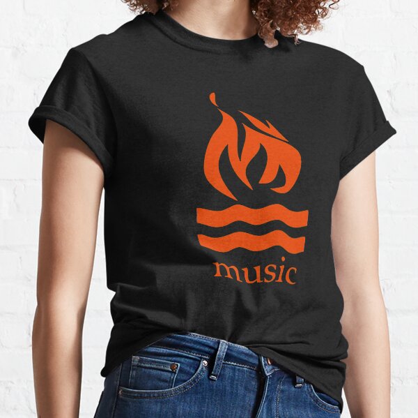 Hot Water Music Flame Classic T-Shirt