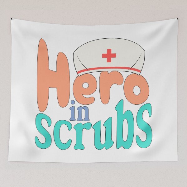 Item preview, Hero in scrubs designed and sold by VariousGoodies.