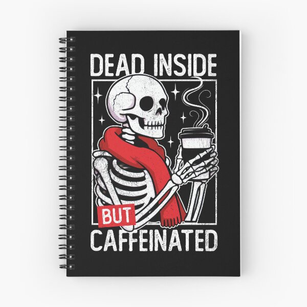 Item preview, Dead Inside but Caffeinated designed and sold by DetourShirts.