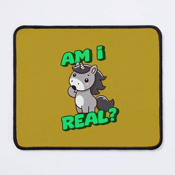 Item preview, Am I Real? - George Incredible art for the unicorn lover in your life, great gift for daughters, girlfriends, wives and more designed and sold by 3DAF.