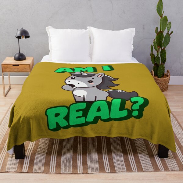 Item preview, Am I Real? - George Incredible art for the unicorn lover in your life, great gift for daughters, girlfriends, wives and more designed and sold by 3DAF.