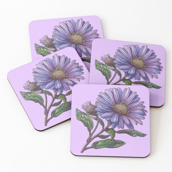 Item preview, Purple Aster Symbol of Elegance designed and sold by Artcurrents.