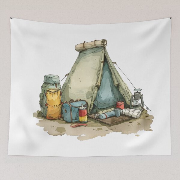 Item preview, Camping Tent & Supplies  designed and sold by KSimpson838.