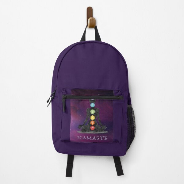 Item preview, Namaste & 7 Chakras Graphic Art designed and sold by Compass and a Camera.