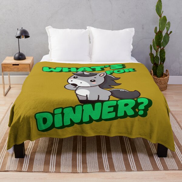 Item preview, What's for Dinner? - George Incredible art for the unicorn lover in your life, great gift for daughters, girlfriends, wives and more designed and sold by 3DAF.