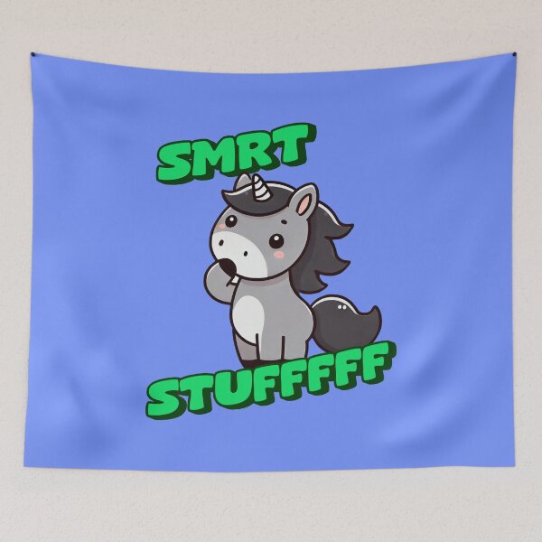 Item preview, SMRT Stuff - George Incredible art for the unicorn lover in your life, great gift for daughters, girlfriends, wives and more designed and sold by 3DAF.