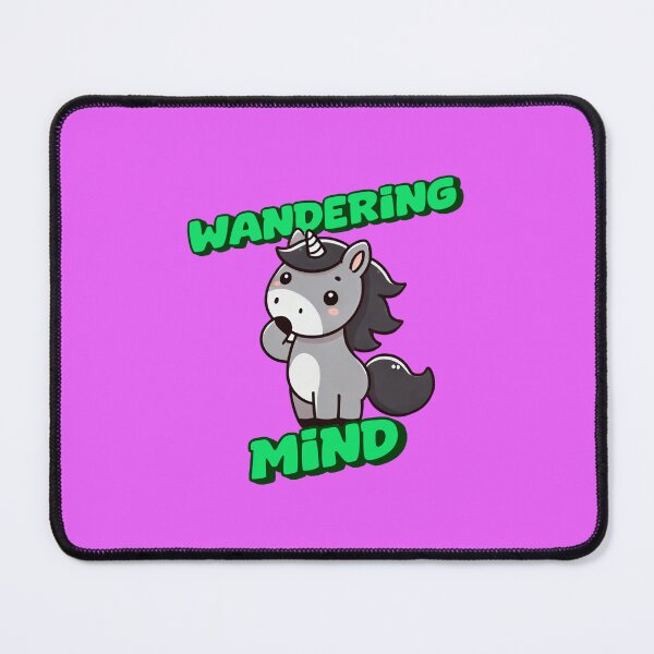 Item preview, Wandering Mind - George Incredible art for the unicorn lover in your life, great gift for daughters, girlfriends, wives and more designed and sold by 3DAF.