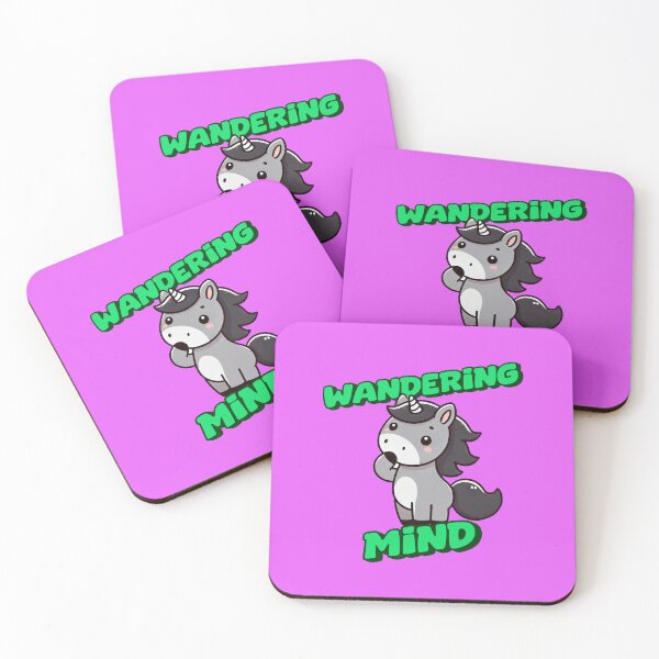 Item preview, Wandering Mind - George Incredible art for the unicorn lover in your life, great gift for daughters, girlfriends, wives and more designed and sold by 3DAF.