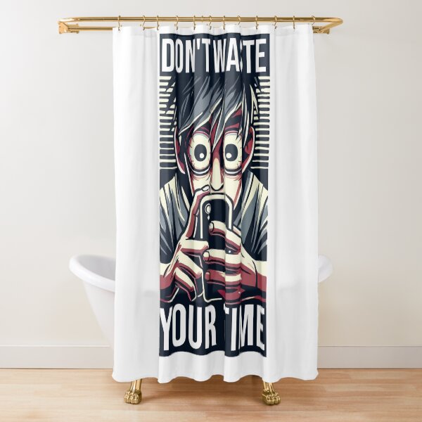 Item preview, Obsessive Phone Usage - Don't Waste Your Time Vector Art designed and sold by triskalitech.