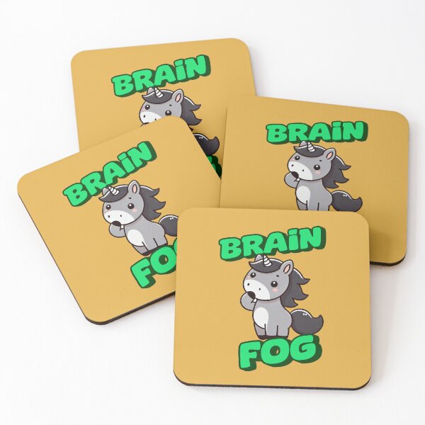 Item preview, Brain Fog - George Incredible art for the unicorn lover in your life, great gift for daughters, girlfriends, wives and more designed and sold by 3DAF.