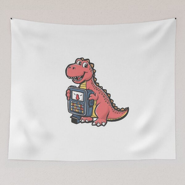 Item preview, Dino with AAC Device designed and sold by EclipseArtworks.
