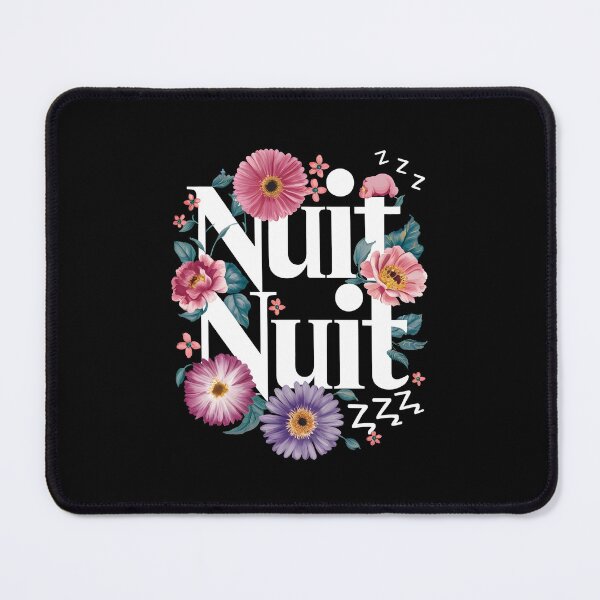 Item preview, Nuit Nuit Funny Goodnight In French designed and sold by HeadTurningArt.