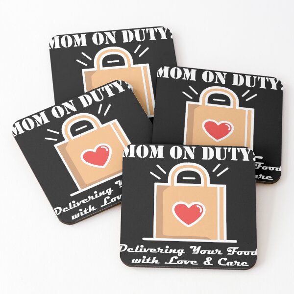 Item preview, Mom on duty: delivering your food with love and care designed and sold by TankandDPS.