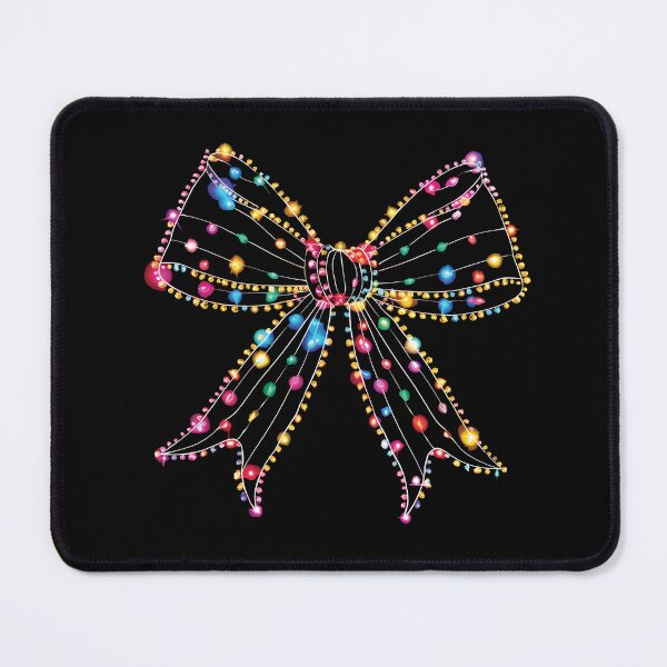 Item preview, Christmas Lights Coquette Bow designed and sold by kjanedesigns.