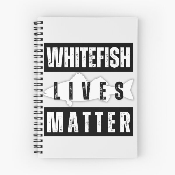 Item preview, Whitefish Lives Matter - A Funny Rafting / Fishing / designed and sold by traciwithani.