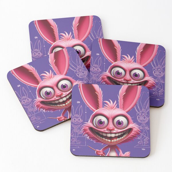 Item preview, bad rabbit cartoon designed and sold by Elia Moon.