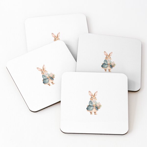 Item preview, Cute bunny and flowers designed and sold by Victoria Riabov.