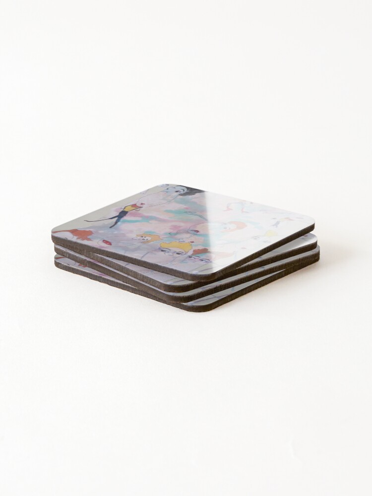 Thumbnail 4 of 5, Coasters (Set of 4), Untitled. designed and sold by Rorschach68.