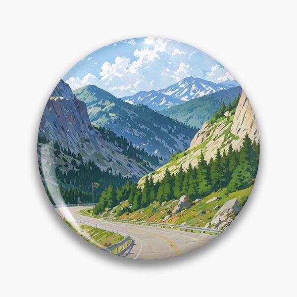 Artikelvorschau, Beartooth Highway, Montana, Panoramafahrt entworfen und verkauft von Worldscape Wonders.