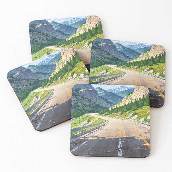 Artikelvorschau, Beartooth Highway, Montana, Panoramafahrt entworfen und verkauft von Worldscape Wonders.