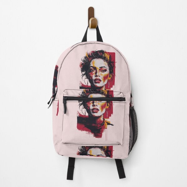 Item preview, Girl Vivid Emotions Abstract Portrait of a Woman" designed and sold by piketo.