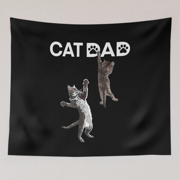 Item preview, Funny Cat Dad Kittens designed and sold by Just-Arts-4U.
