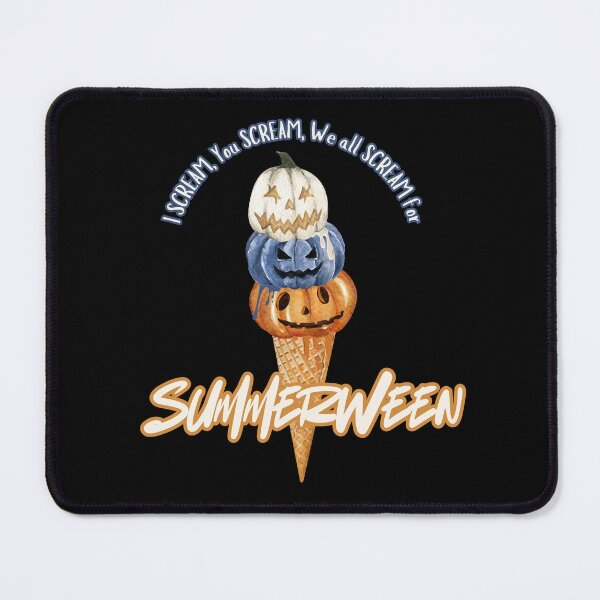 Item preview, We all SCREAM for SUMMERWEEN Jack O' Lantern Ice Cream Cone designed and sold by SunandShade.