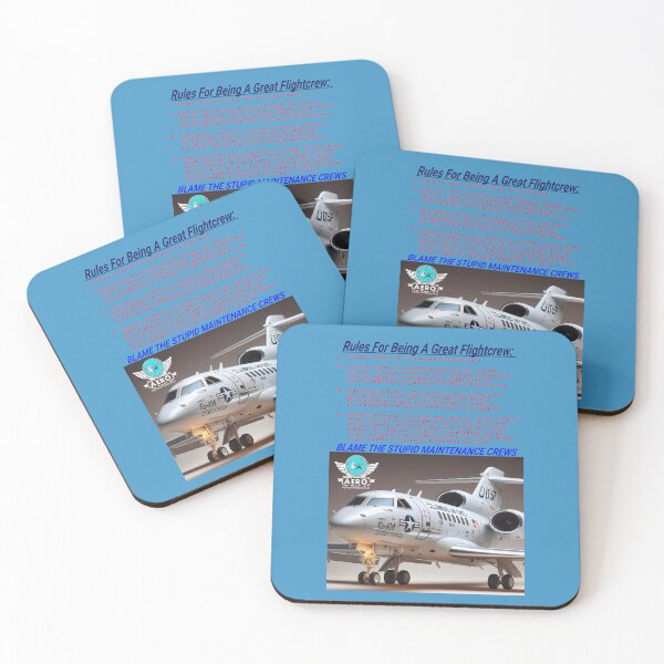 Item preview, Hall-O-Gram Creations Aero Rules For Being A Great Flightcrew  designed and sold by Hall-O-Gram.